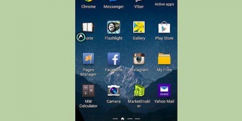 Fechando aplicativos em um samsung galaxy