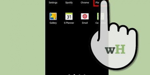 Atualizando aplicativos em um samsung galaxy s4
