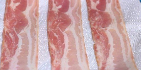 Descongele o bacon rapidamente