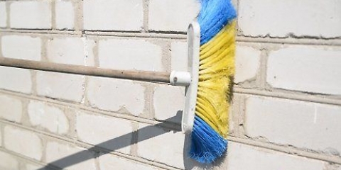 Limpeza de tijolos