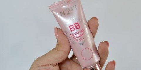 Aplique o creme bb