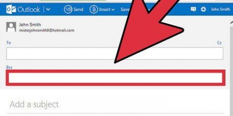 Usando bccs em e-mails