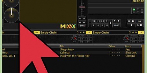 Usando beatmatching para mixar músicas