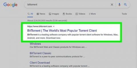 Usando bittorrent
