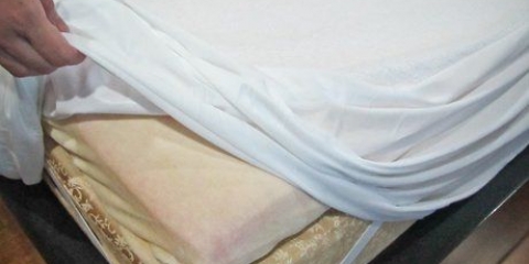 Remover manchas de sangue de um colchão