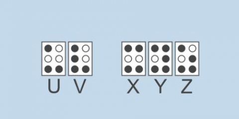 Lendo braille