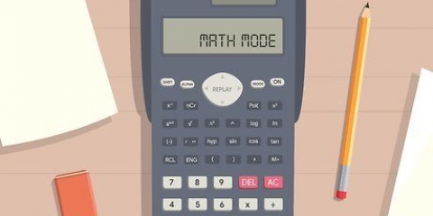 Calcular frações com uma calculadora