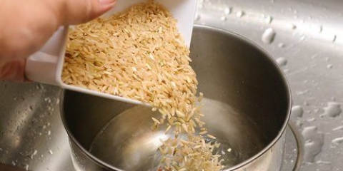 Prepare o arroz basmati integral