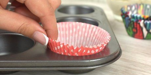 Usando moldes de bolo