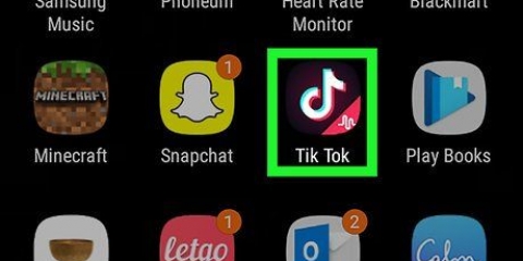 Bate-papo no tiktok no android