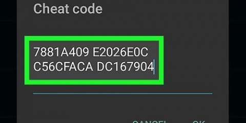 Usando cheats em pokémon glazed