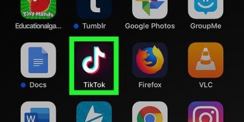 Entre em contato com o tiktok