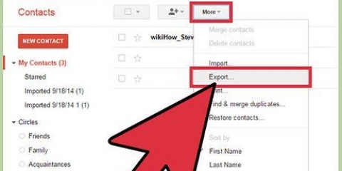 Adicionar contatos ao gmail com um arquivo csv