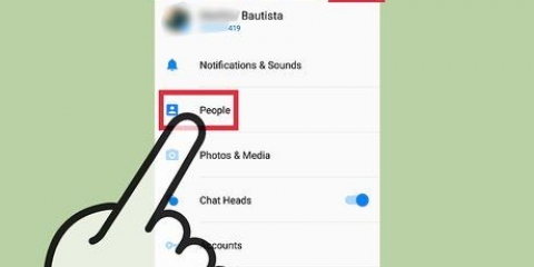 Sincronize contatos com o facebook messenger