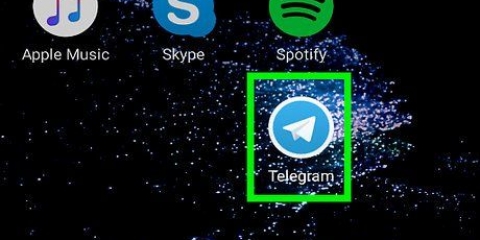 Encontre contatos no telegram no android