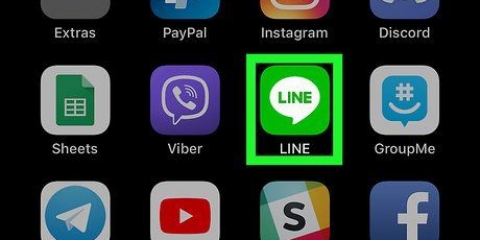 Remova contatos do line no iphone ou ipad