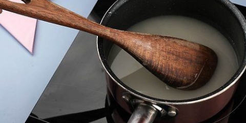 Fazendo refrigerante de creme