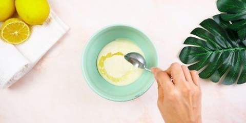 Fazendo creme para clarear a pele