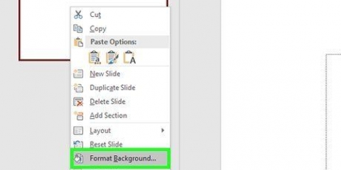 Alterar o plano de fundo dos slides do powerpoint
