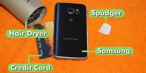 Removendo a parte traseira de um samsung galaxy