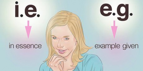 As abreviaturas eu.e. E e.g. Usar em inglês