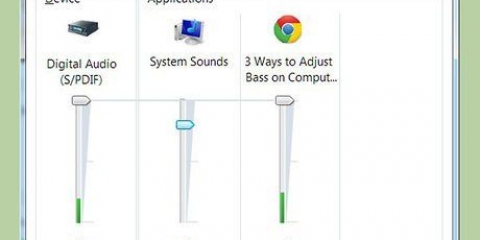 Ajuste o baixo no seu computador