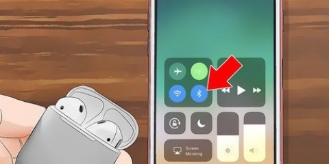 Verifique a bateria do seu airpod