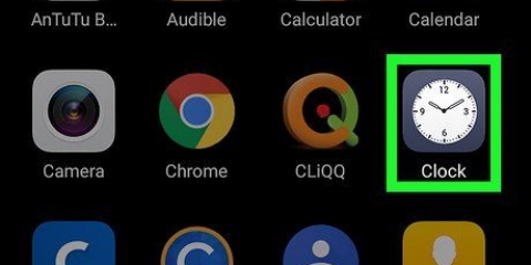 Alterar o toque do alarme em um android
