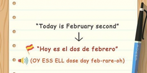 Diga a data em espanhol