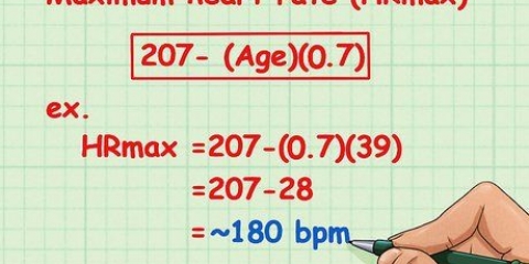 Calcule a frequência cardíaca ideal para o treino