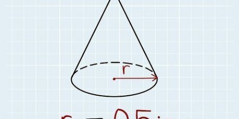 Calculando o volume de um cone