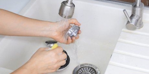 Limpando a cozinha