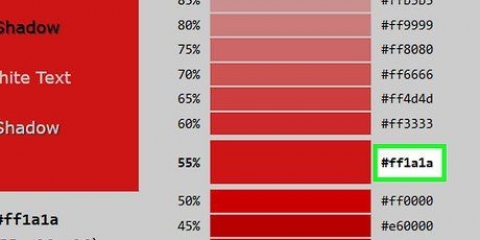 Alterar a cor de uma fonte em html