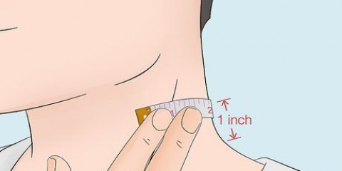 Meça o tamanho do seu pescoço e comprimento da manga