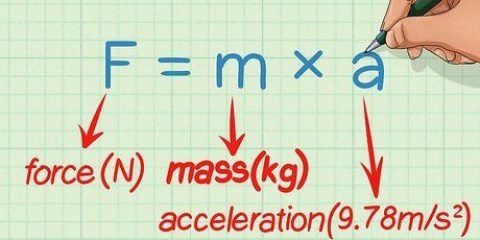 Determinando a massa de um objeto