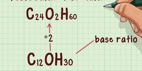 Determinando a fórmula molecular de uma substância