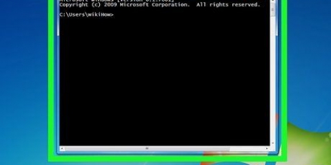 Executando o prompt de comando em tela cheia