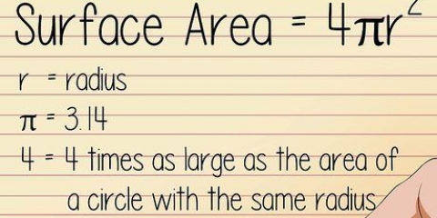 Determinando a área de uma esfera