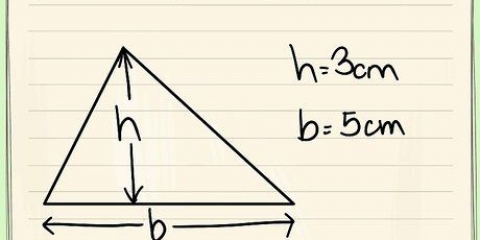 Calcular a área de um triângulo