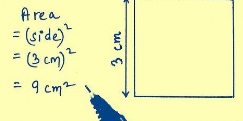 Calculando a área de um quadrado