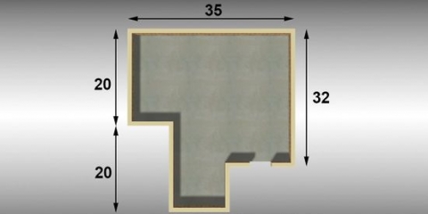 Calcular a superfície de uma casa
