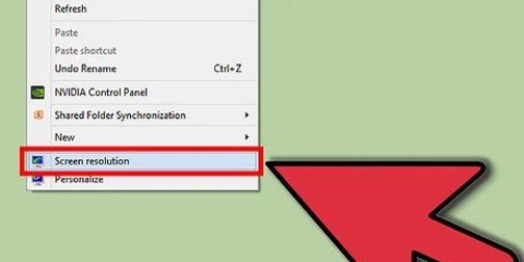 Altere a resolução da tela do seu pc
