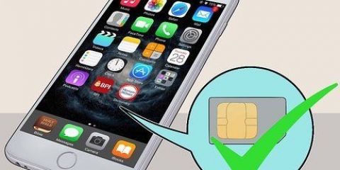 Removendo o cartão sim de um iphone