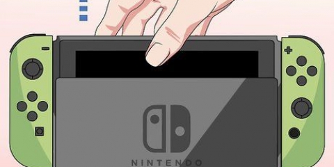 Desdobrar o suporte de um nintendo switch