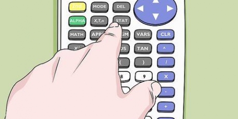 Calculando o desvio padrão de uma série de números em uma calculadora gráfica ti 84