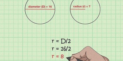 Calculando o raio de uma esfera