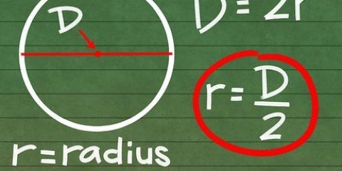 Calculando o raio de um círculo
