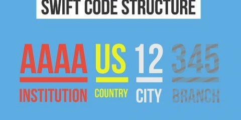 Encontrar o código swift de um banco