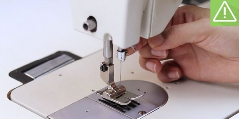 Ajuste o tempo da sua máquina de costura