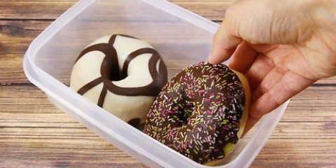 Mantendo os donuts frescos